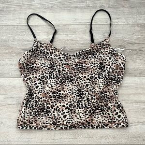 Aerie Leopard Print Cami Top